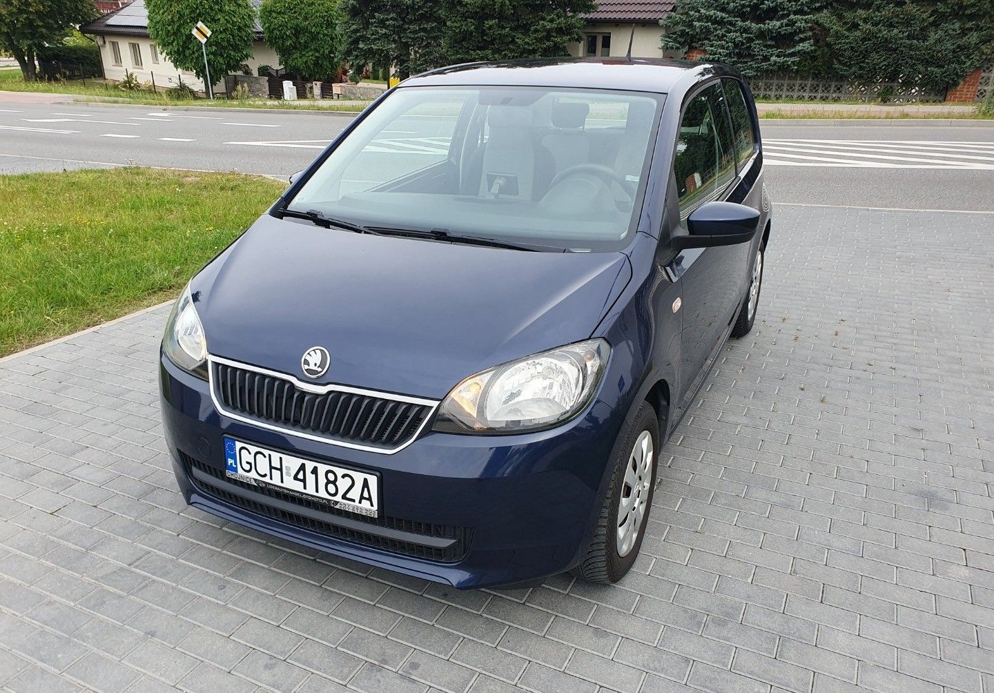 Skoda Citigo 1.0 60KM Klima Grzane Fotele Nawigacja 2-Właścicieli Zarejestrowany