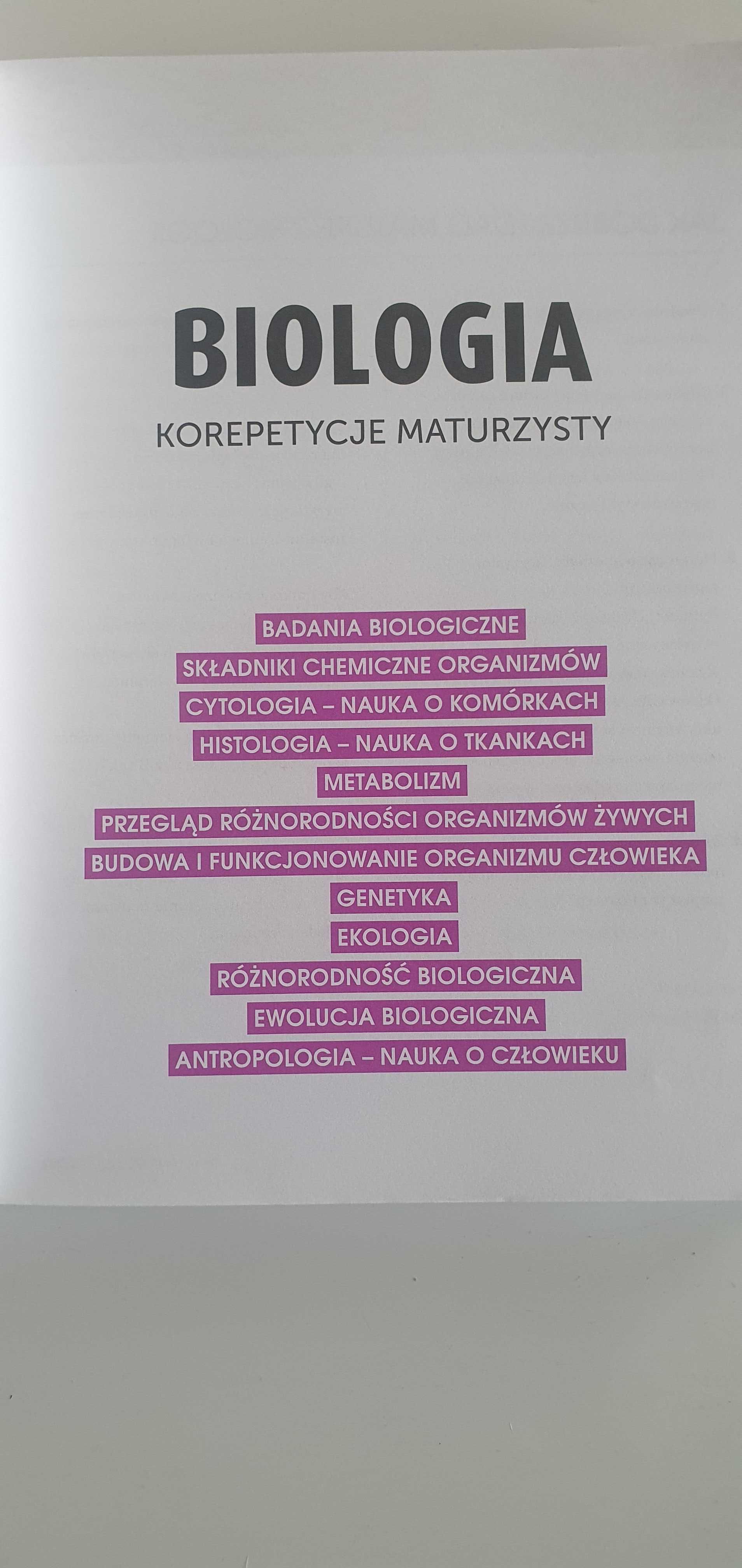 Biologia "Korepetycje maturzysty"