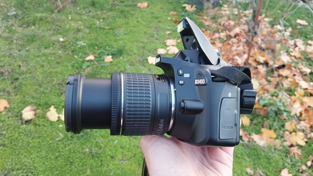 Nikon D3400+Bluetooth 3000 Пробег+Сумка зеркалка зеркальный фотоаппар