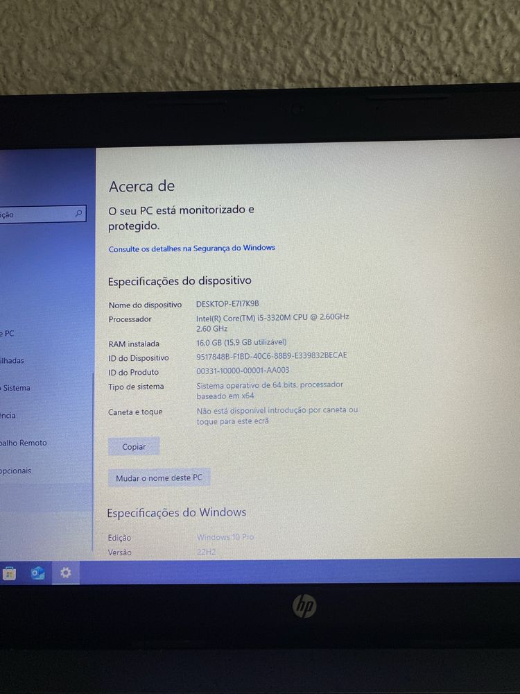 Portatil probook hp