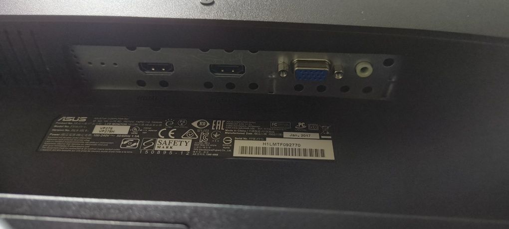 Monitor Asus VP278H