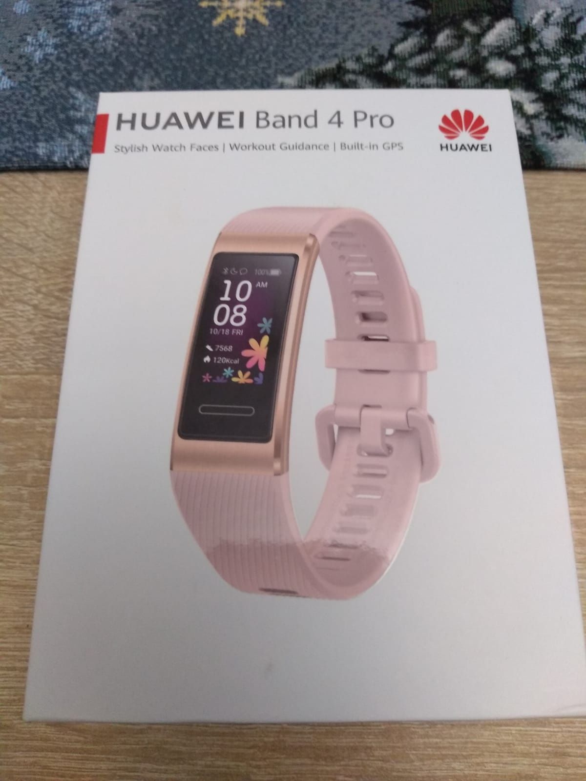 Opaska Huawei Band 4 Pro różowa