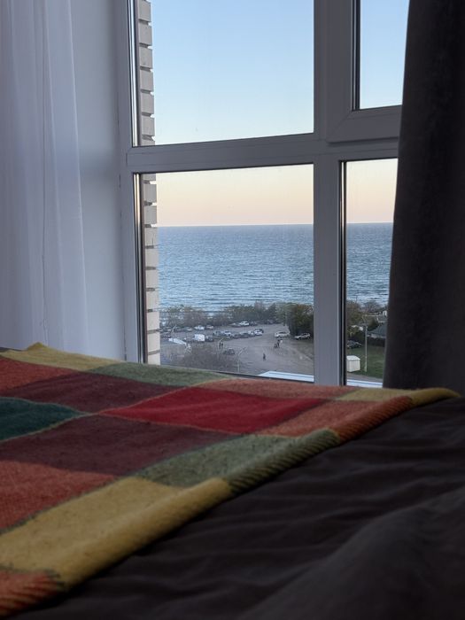 1ком.квартира с Видом на Море в Новострое, жк Парус, ремонт 2025года