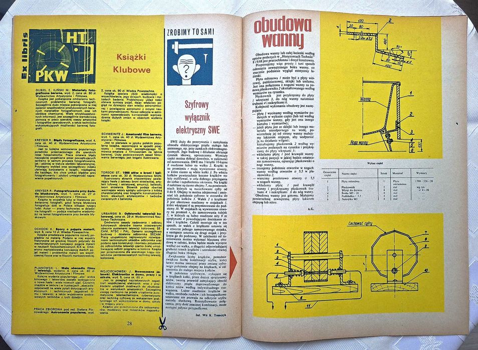 Horyzonty Techniki Nr. 2 , 1973r, miesięcznik naukowo-techniczny, PRL