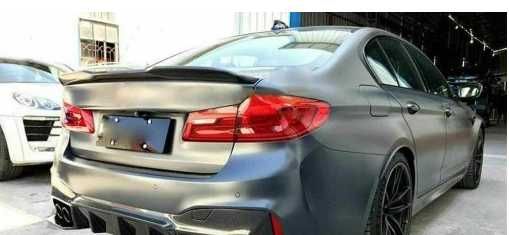Spoiler lotka PSM BMW G30 czarny połysk carbon spojler