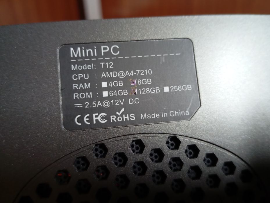 Mini-Computador 8/128 gb