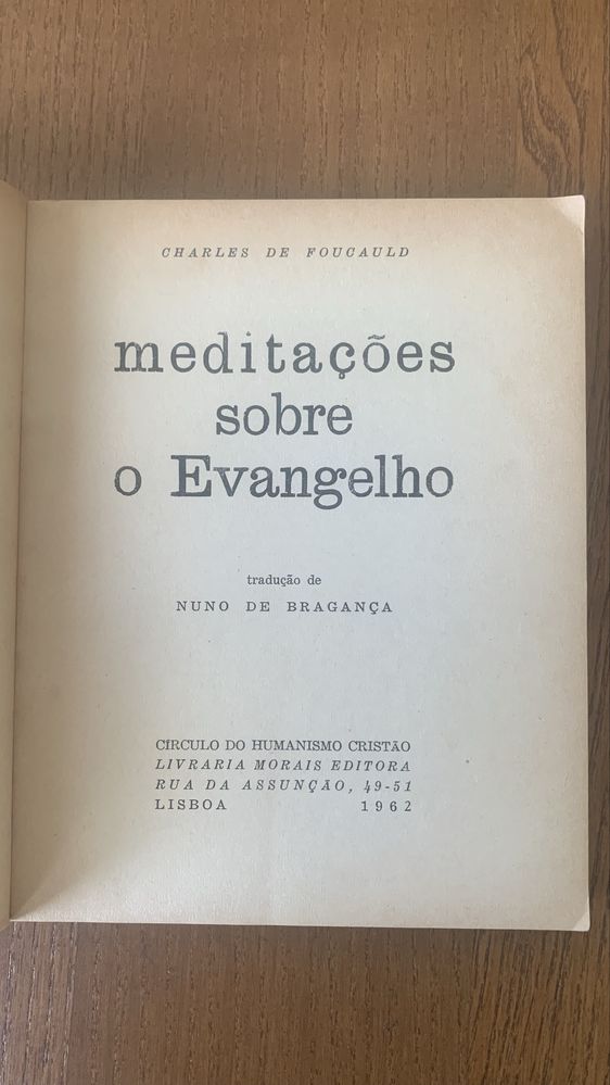 Meditações sobre o evangelho