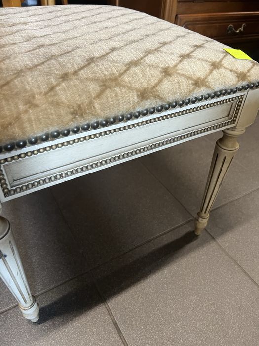 Stylowy taboret/podnóżek/2 szt