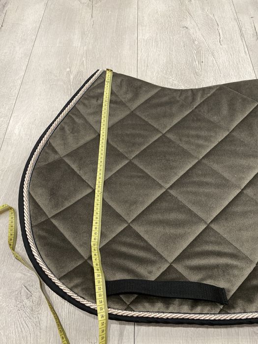 Welurowy komplet czaprak plus nauszniki VS full