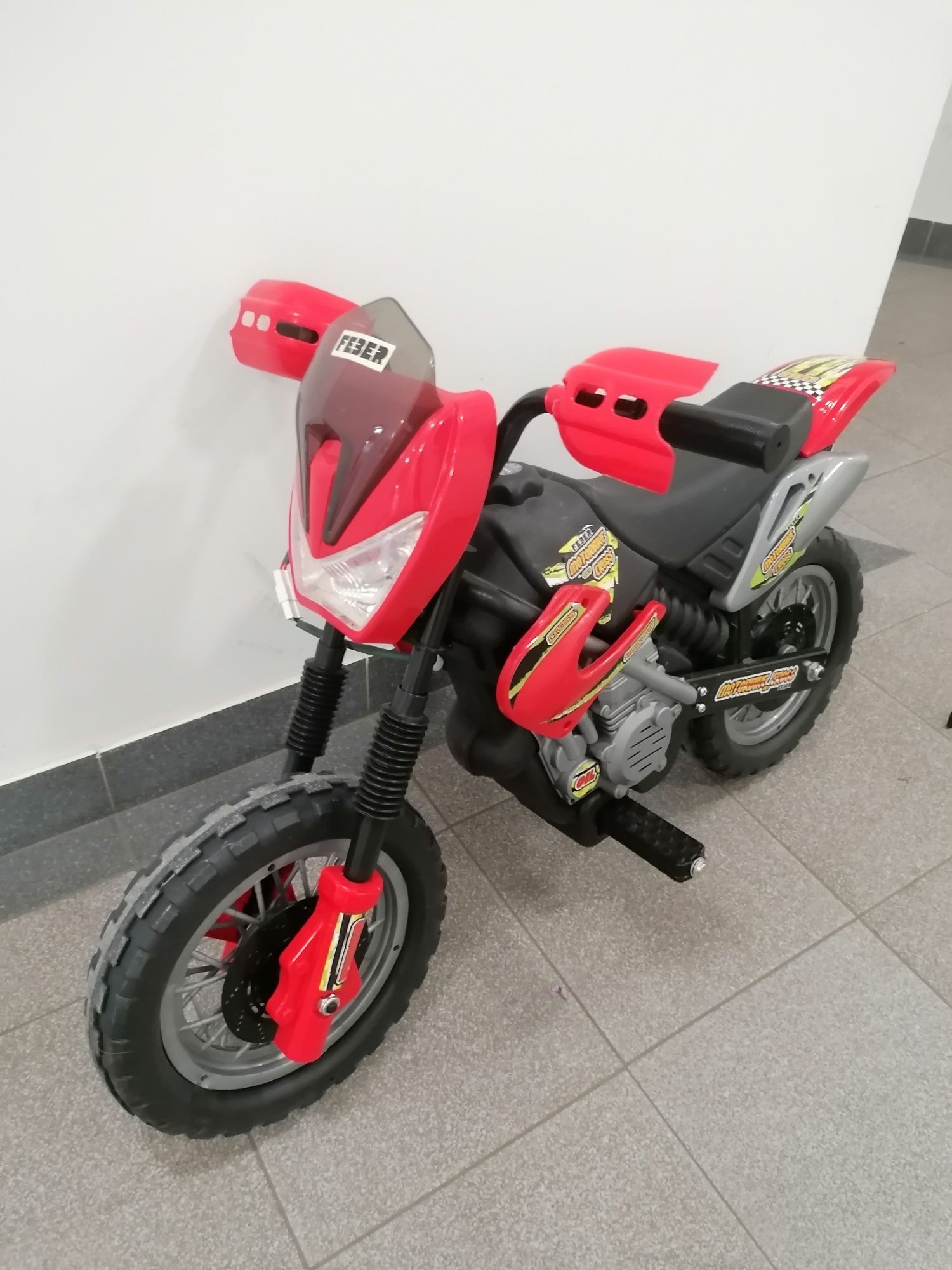Motocykl dla dzieci elektryczny feber