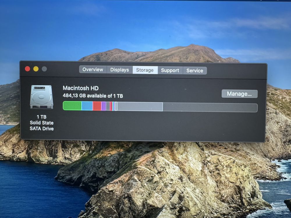 Macbook pro 15” retina 2,6GHz i7 1T mid2012