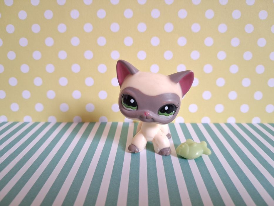 Littlest Pet Shop LPS unikatowy kot Shorthair #1116 pop