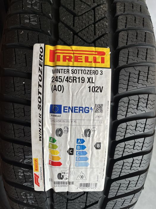 Koła Zimowe 19 Audi A6 C8 4K 245/45R19 Pirelli Nowe 2024 OEM 5x112