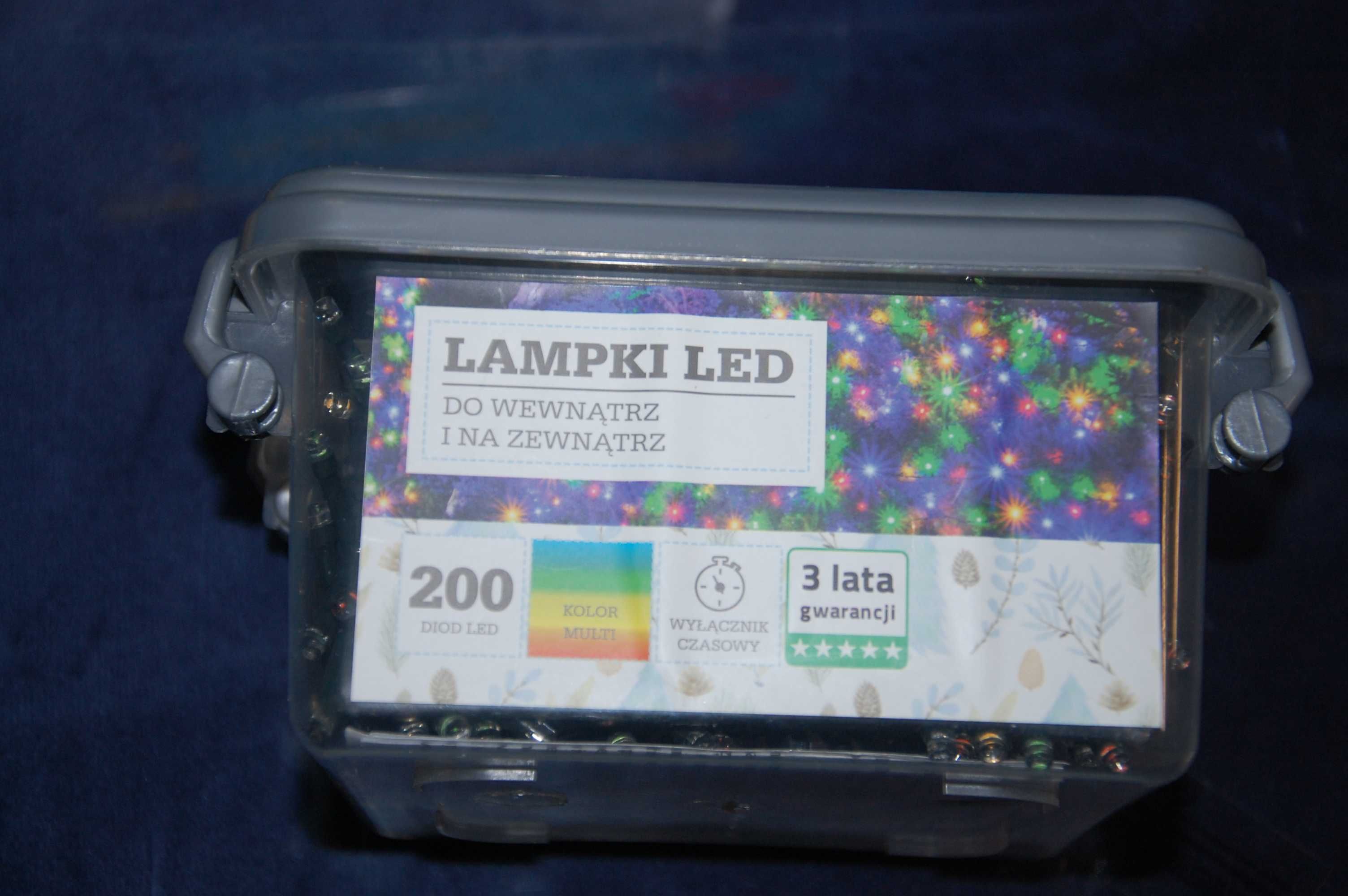 nowe lampki choinkowe led 200 szt roznokolorowe