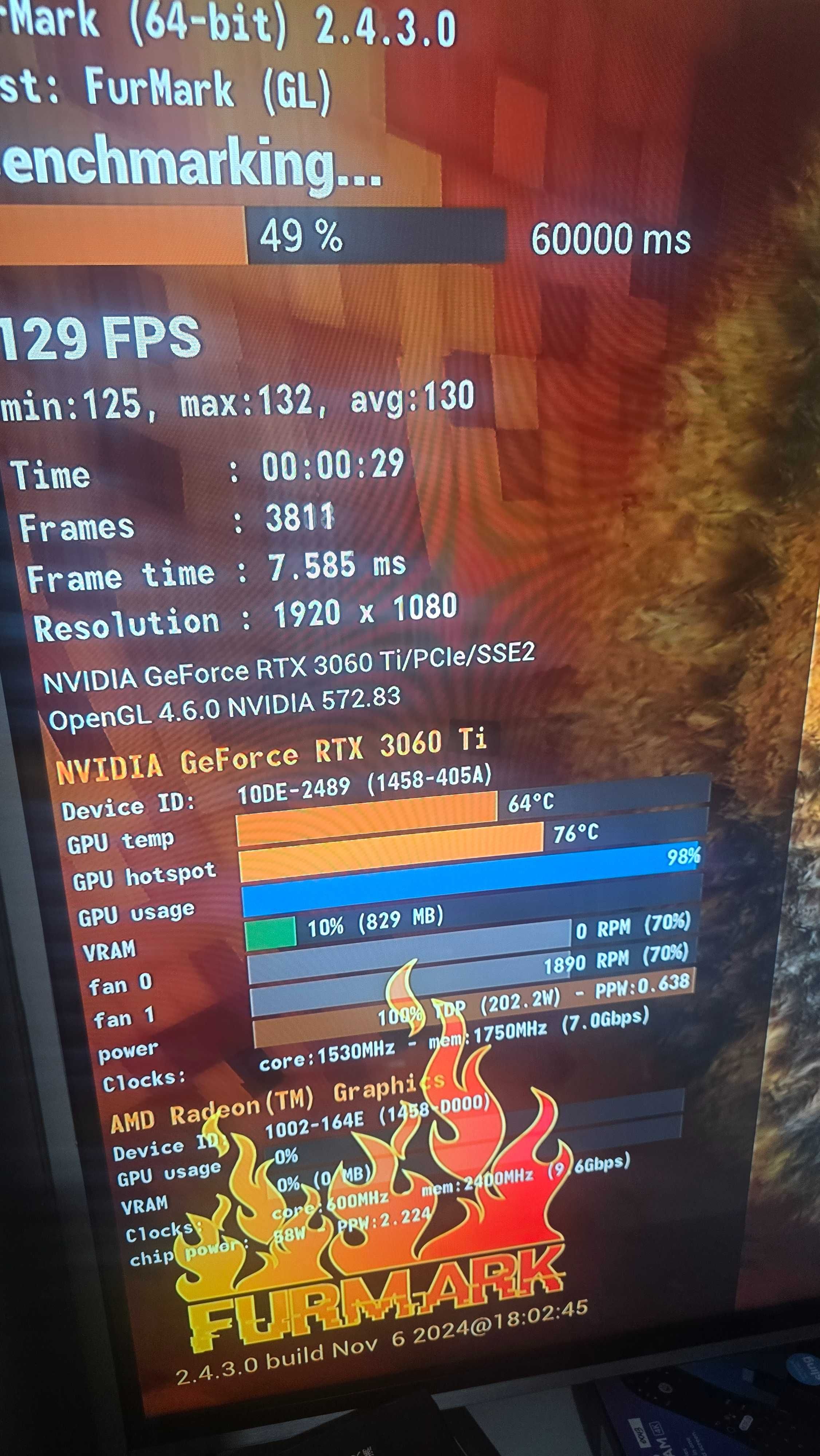 Karta graficzna Gigabyte rtx3060ti gaming oc