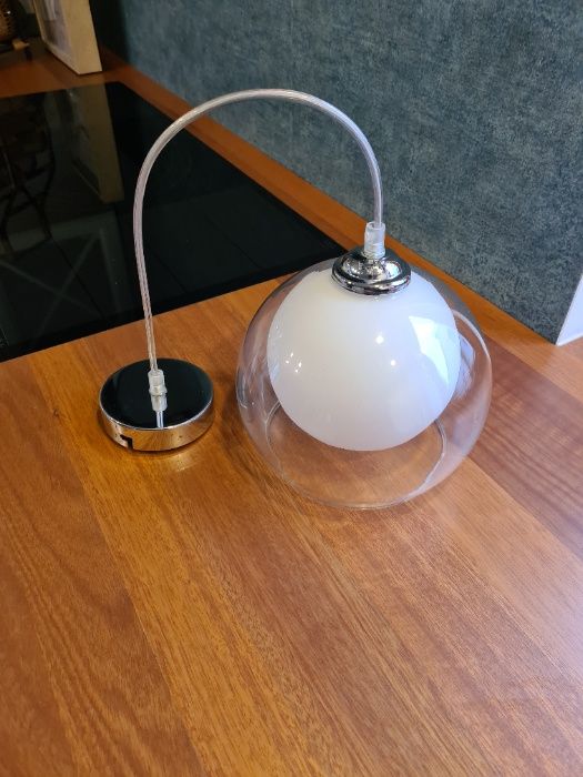 Lampa wisząca KULA SZKLANA