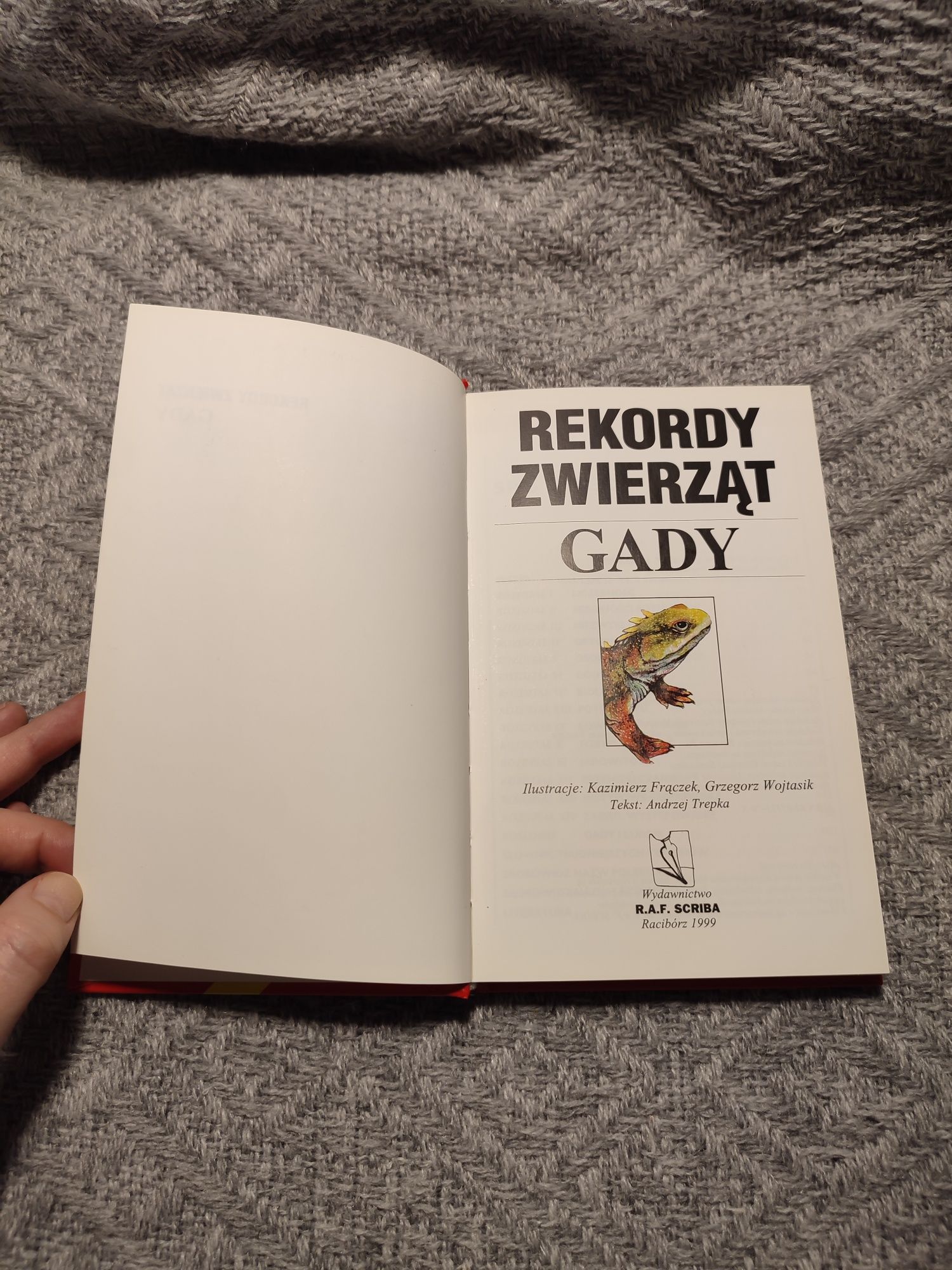 Rekordy zwierząt Gady Andrzej Trepka