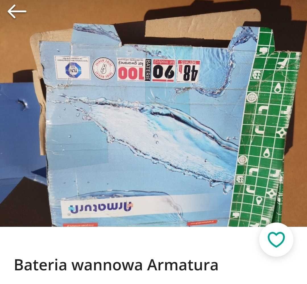 NOWA Bateria wannowa Armatura