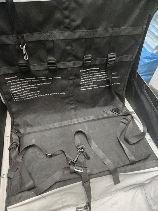 Przyczepka Rowerowa Transportowa Jogger do Roweru 2 Osobowa