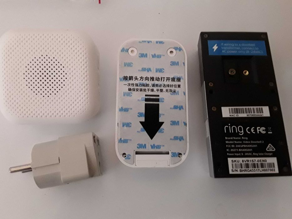 Умный дверной звонок xiaomi zero intelligent video doorbeelc3 fj05mlwj