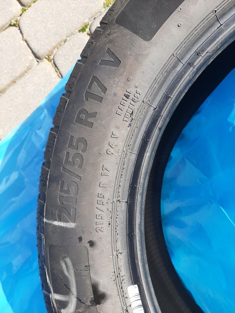 Opony letnie Continental 215/55/R17