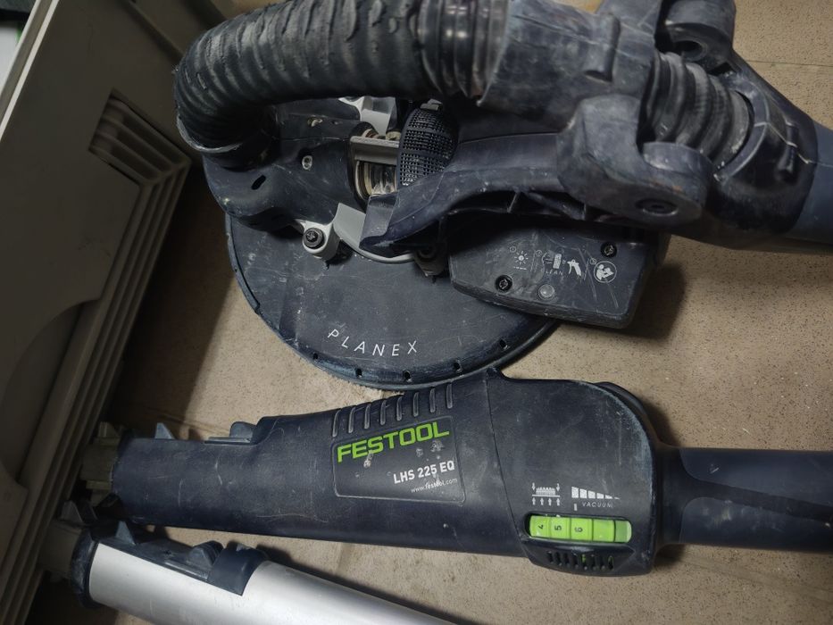 Zestaw festool odkurzacz, żyrafa planex i separator