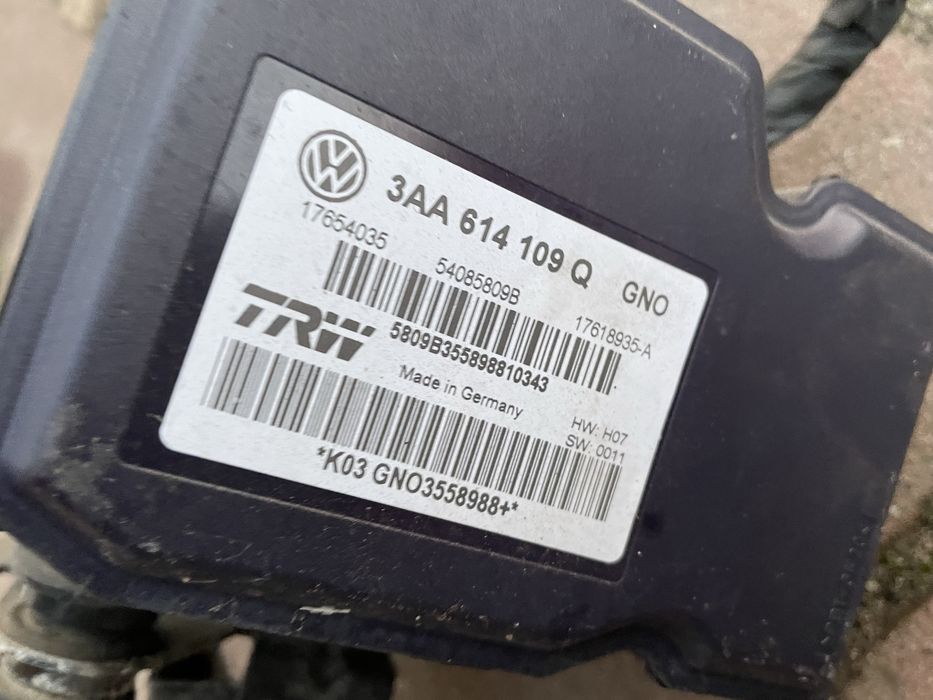 VW Volkswagen Passat B7 CC Pompa ABS