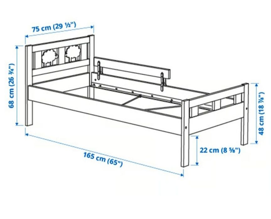Łózko dziecięce Ikea