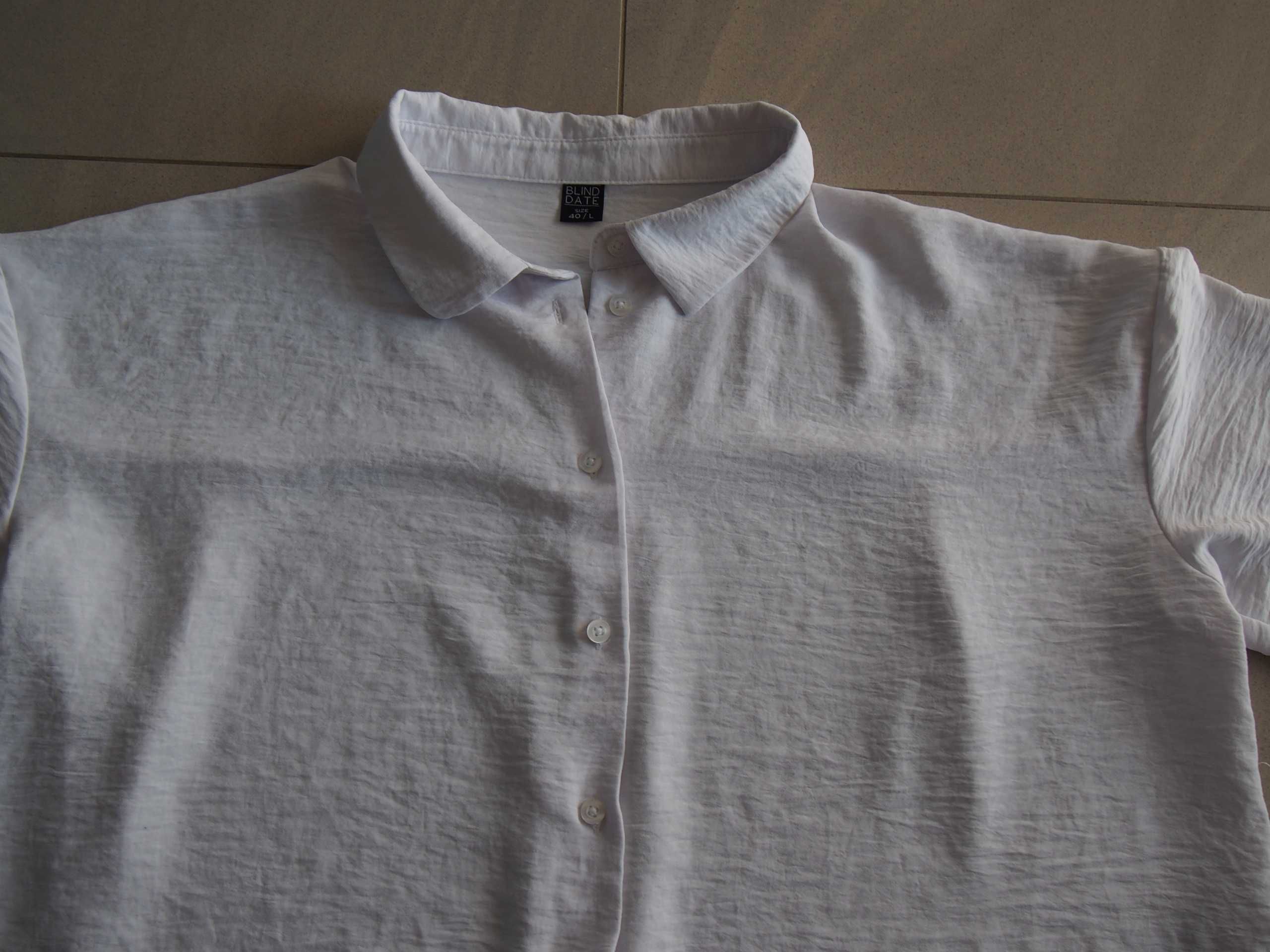 Koszula biała 3-4XL damska