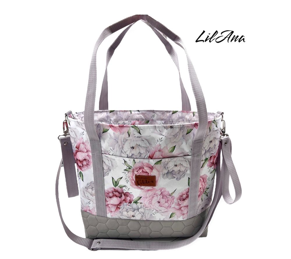 Torba do wózka duża torba mamy mommy bag organizer do wózka shopperbag