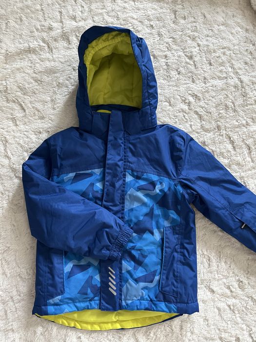 Зимова термо куртка на хлопчика 122-128 см