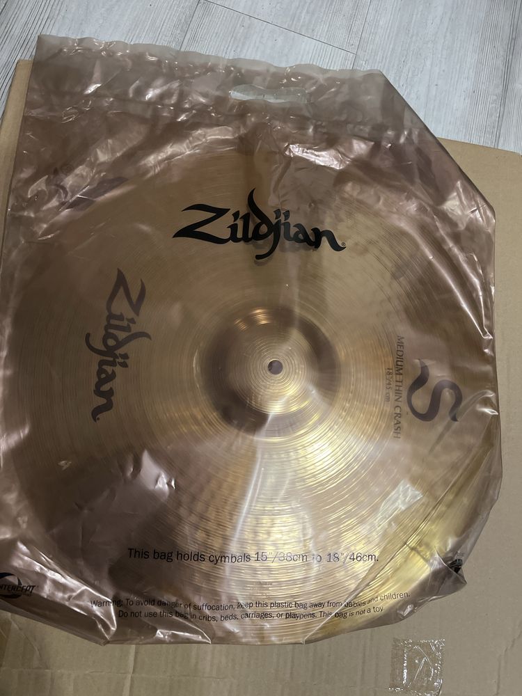 Zildjian 18" S Series Medium Thin Crash тарілка