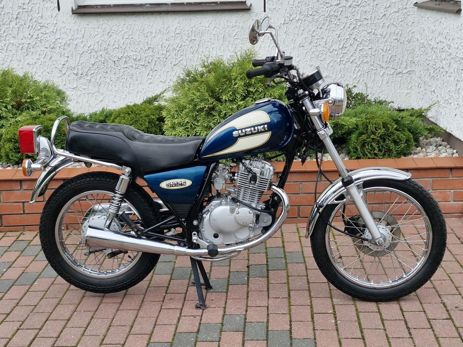 Suzuki GN 125 *Piękny stan!* 13 tys km!* Kat A1 B * Gienek*  Wzorowy *