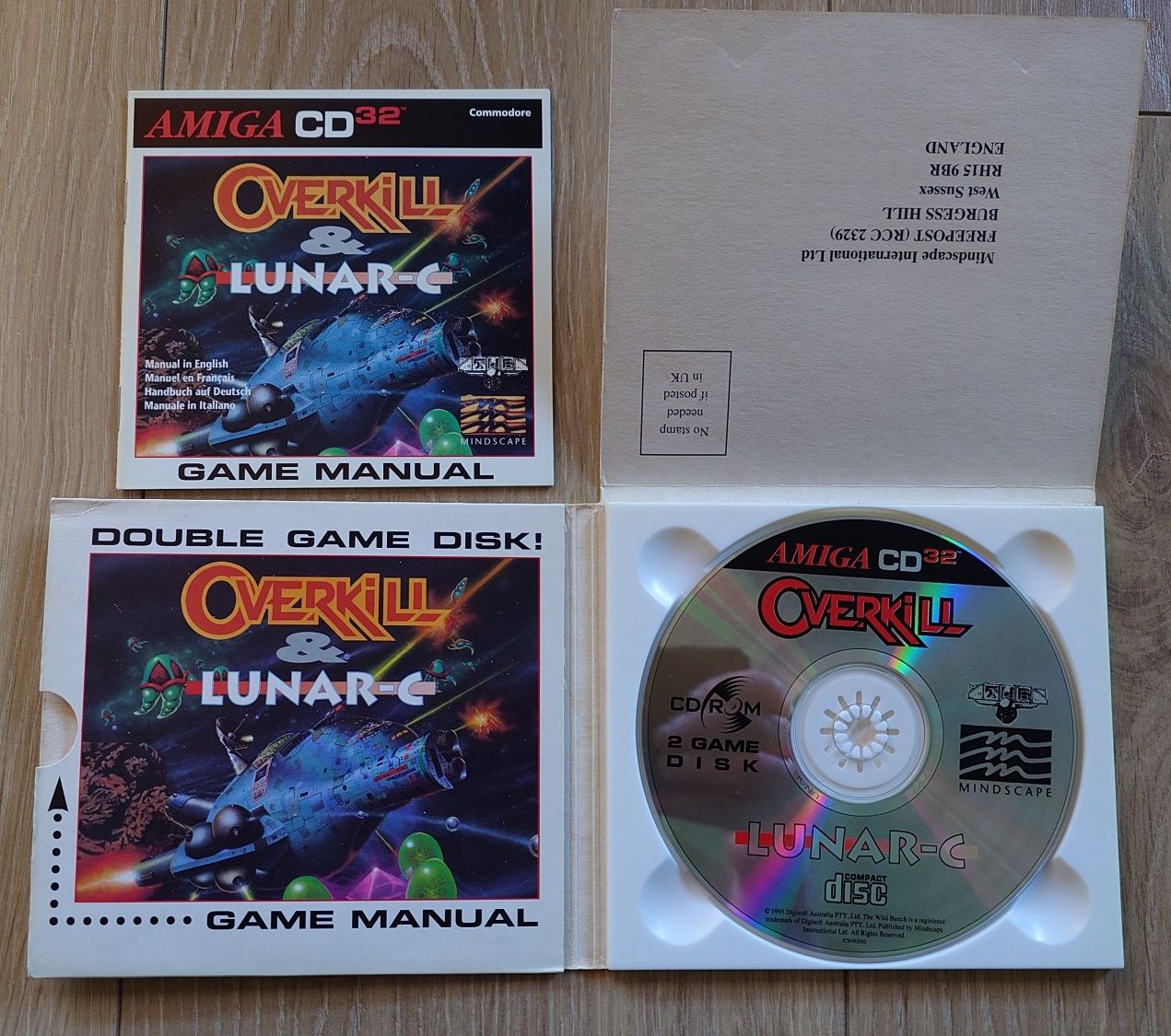 Overkill & Lunar C - Amiga CD32