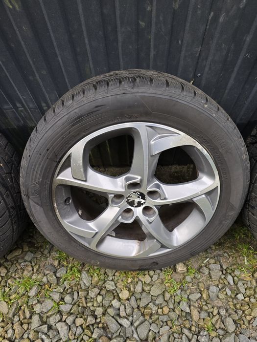 Alufelgi komplet 215/55/17 peugeot 4x108