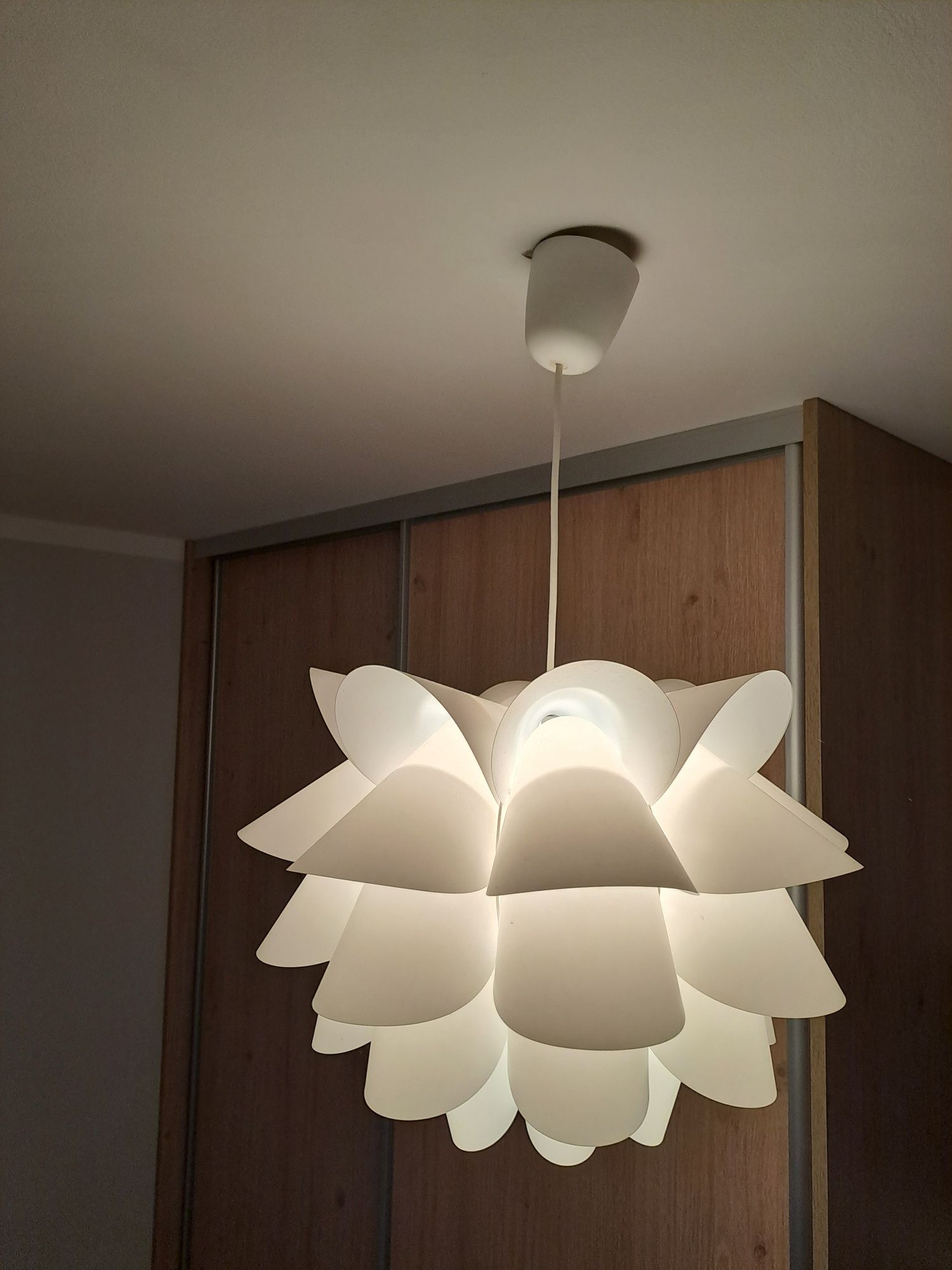 Lampa sufitowa listkowa