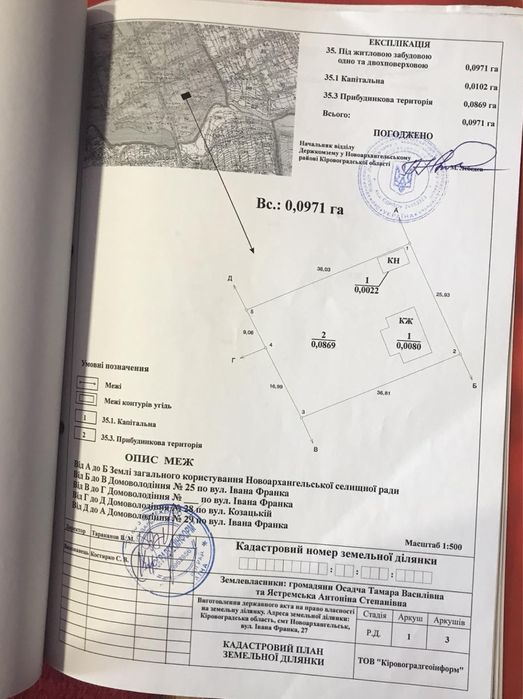 Старий будинок у центрі Новоархангельську