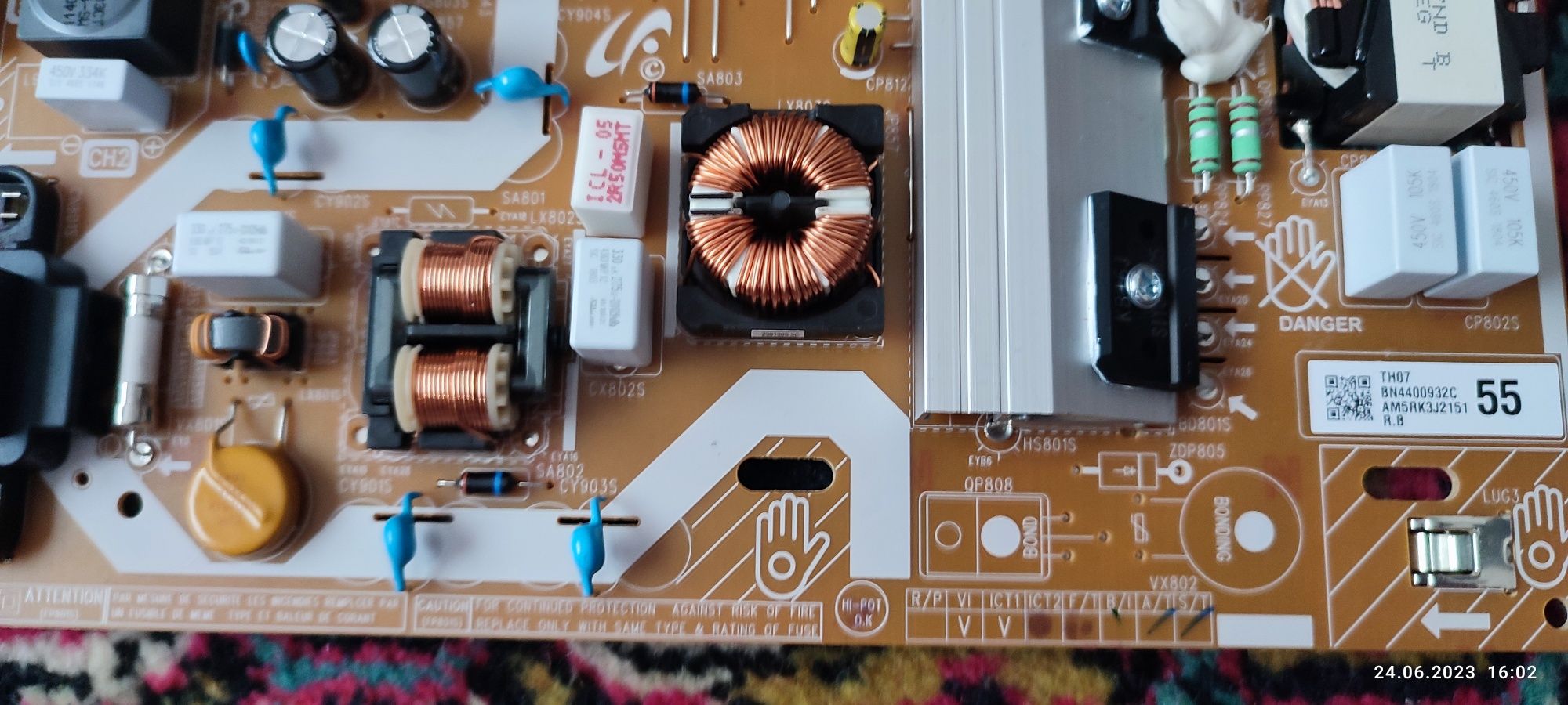 Плата живлення BN4400932C для тел. SAMSUNG UE55NU7172U