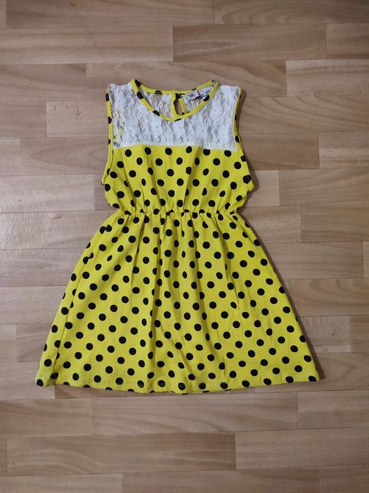 Летнее платье сарафан для девочки р 122-128