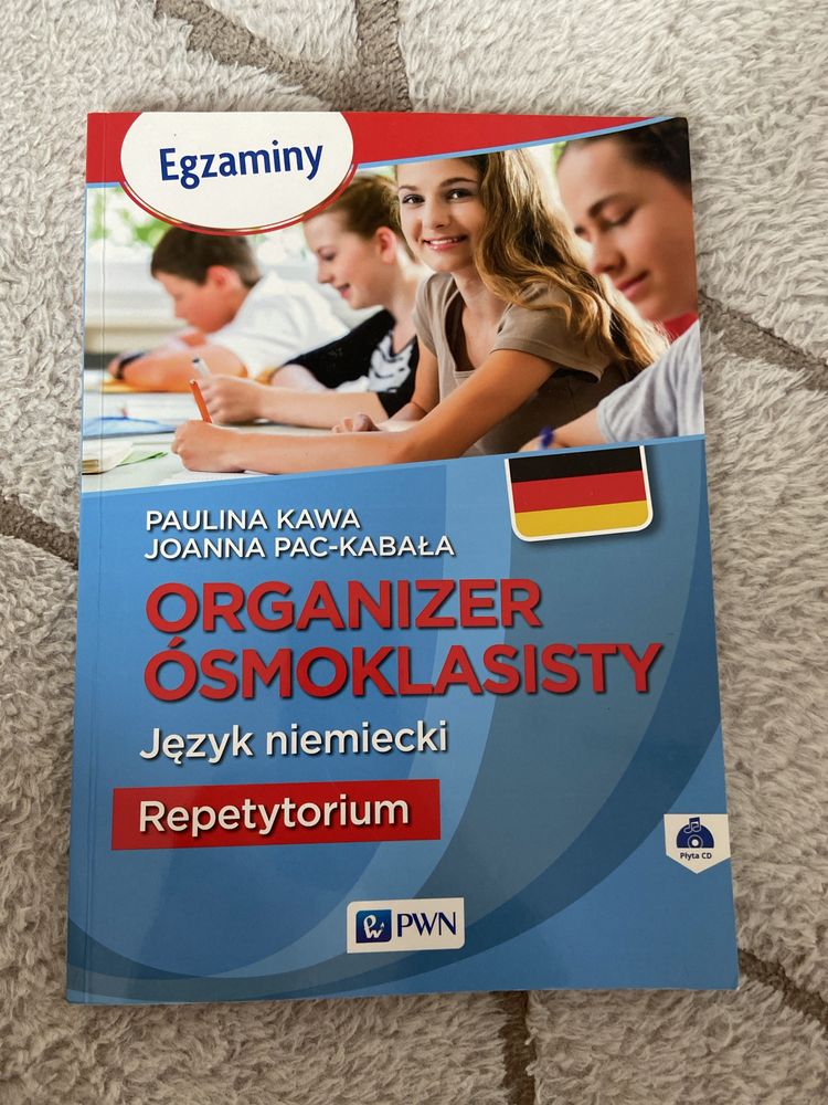 Organizer Ósmoklasisty jezyk niemiecki repetytorium
