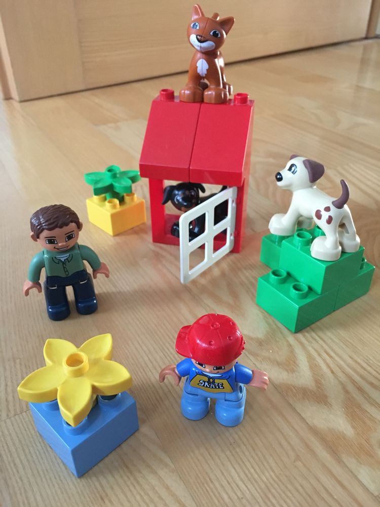 Lego Duplo Zwierzątka domowe bdb+