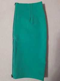 Zielona spódnica