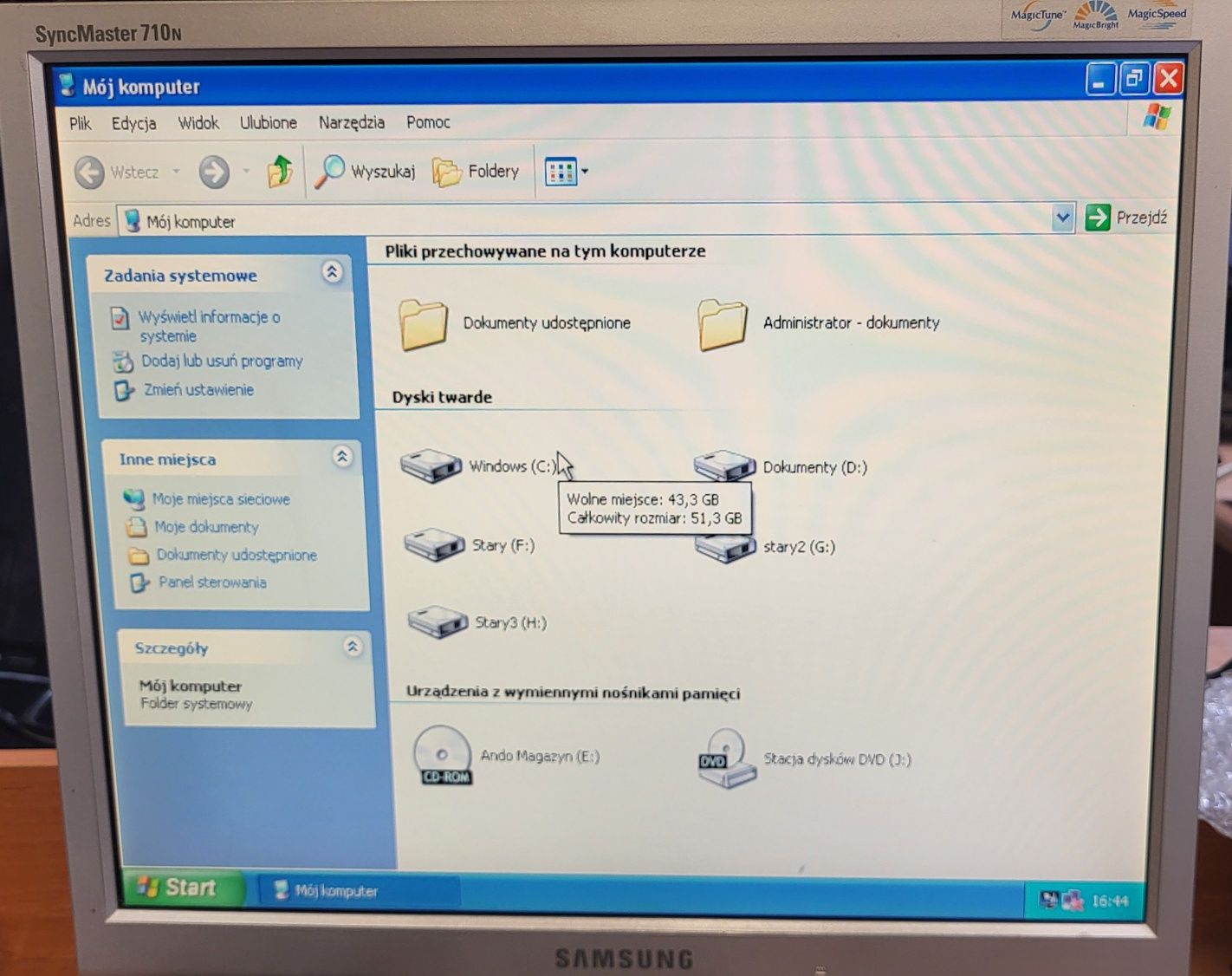 Monitor Samsung SyncMaster 710n