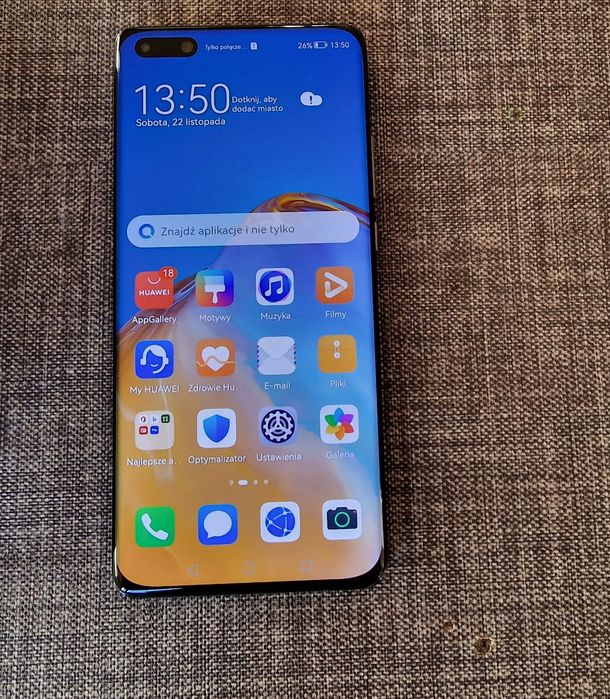 Huawei p40pro+ telefon
