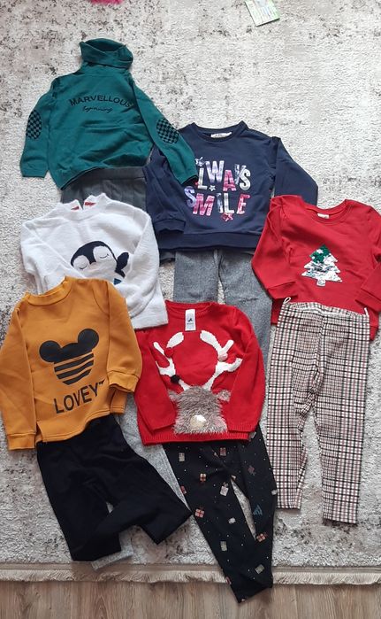 Лот/пакет набір(костюм комлект лосіни штани кофта сведрик спідниця