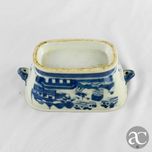Pequena terrina porcelana China Qianlong, séc. XVIII, decoração cantão