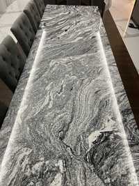 Unikalny stół granitowy wymiar 300x100x3