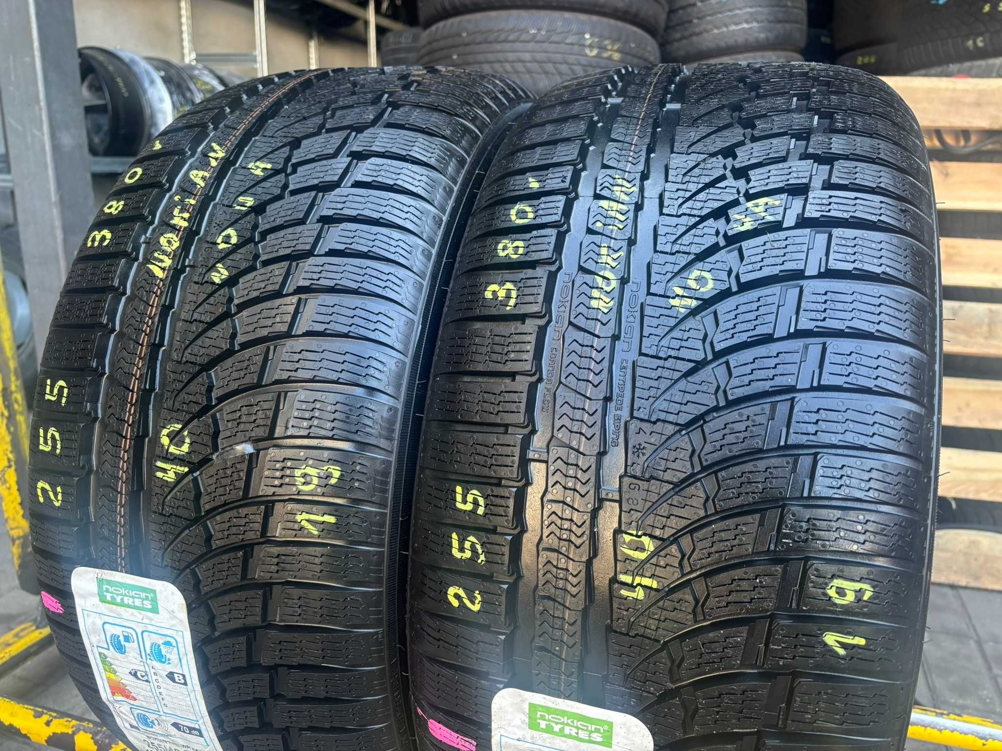 2X OPONY ZIMOWE 255/40R19 100V Nokian WR A4 XL 8.9MM 2018R NOWE!