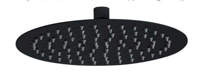 Głowica prysznicowa deszczownica Deante Cascada (Arnika) nero - czarny