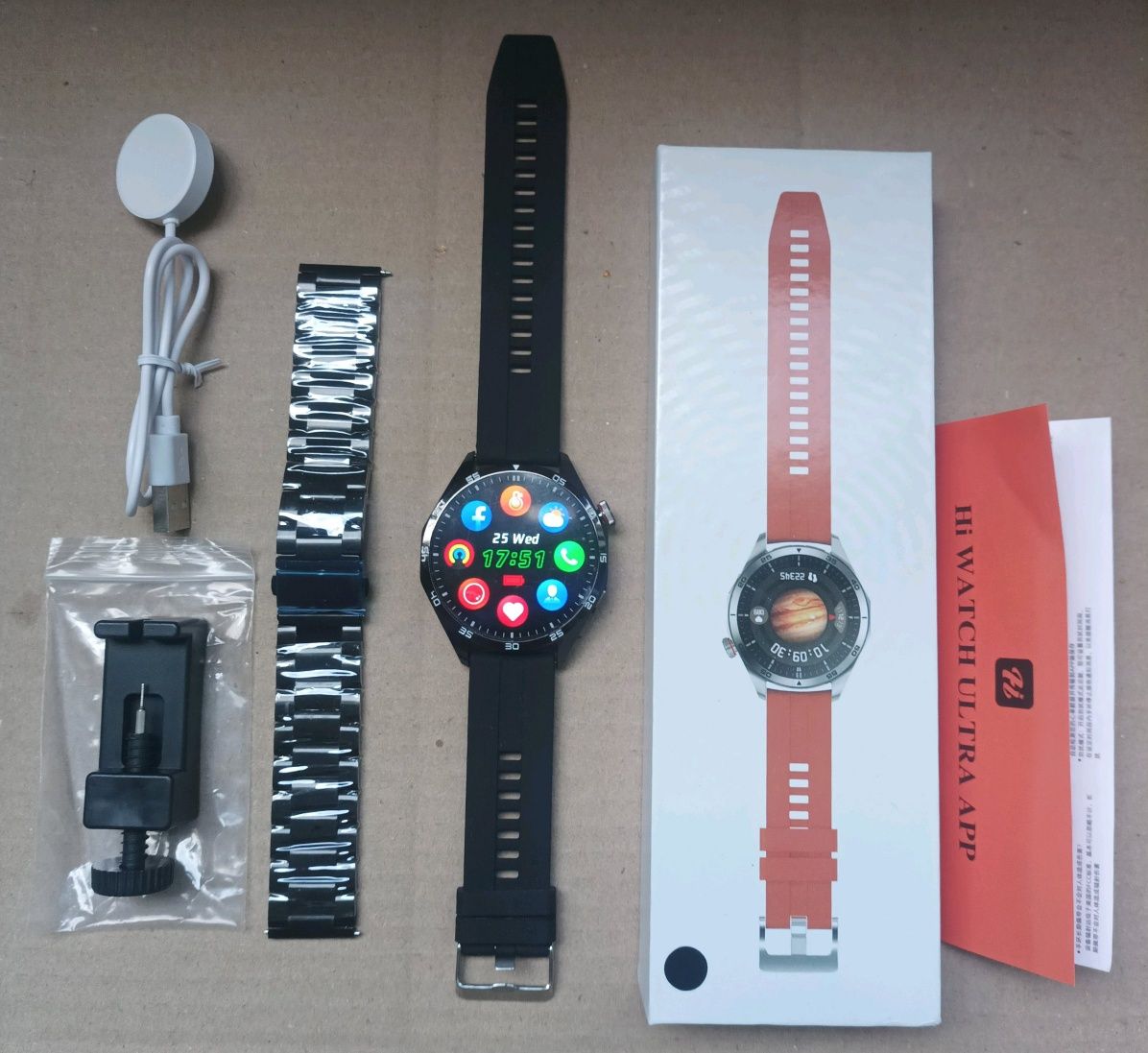Смарт часы GT4 Pro GPS NFC